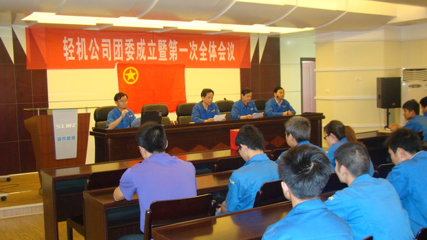 公司团委成立暨第一次全体会议
